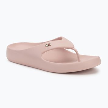 Moteriškos šlepetės per pirštą Tommy Hilfiger Comfort Beach Sandal foggy pink
