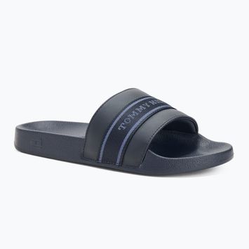 Moteriškos šlepetės Tommy Hilfiger Poolside With Webbing space blue