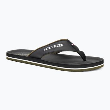 Vyriškos šlepetės per pirštą Tommy Hilfiger Padded Comfort B Sandal black