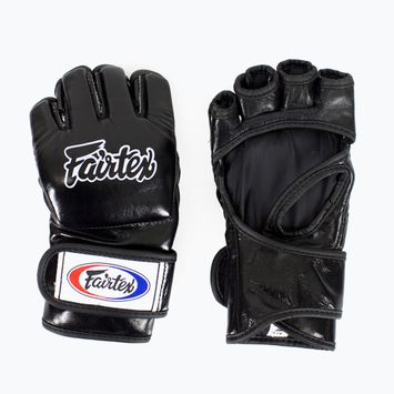 Pirštinės MMA Fairtex "Open Thumb Loop" black