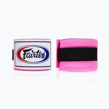 Bokso tvarsčiai Fairtex Handwraps 455 cm pink