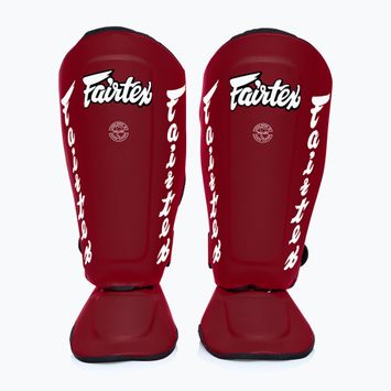 "Fairtex" nuimamos blauzdų apsaugos, dar žinomos kaip blauzdikaulių apsaugos. "Twister" raudona