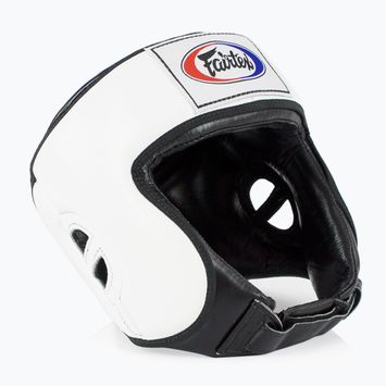 Bokso šalmas Fairtex Muay Thai & Kickboxing Competition white