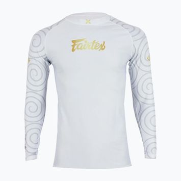 Vyriški marškinėliai ilgomis rankovėmis Fairtex Hanuman Pro white