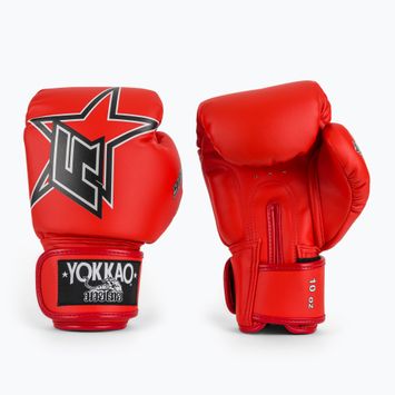 Bokso pirštinės YOKKAO Institution Boxing red