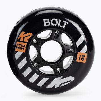 K2 Urban Bolt 80mm/90A riedučių ratai 4 vnt. juodi 30F3014/11