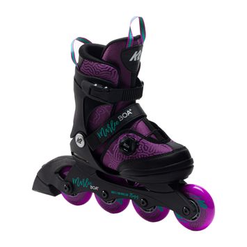 K2 Marlee Boa violetinės spalvos vaikiški riedučiai 30G0186