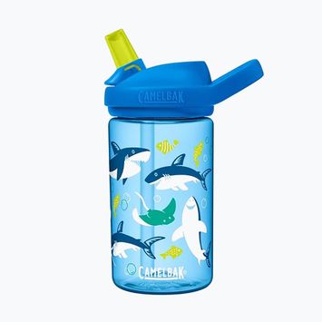 Turistinis butelis CamelBak Eddy+ Kids 400 ml shark and rays