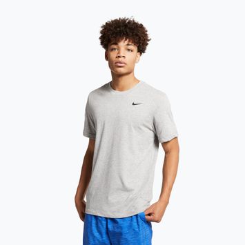 Vyriški marškinėliai Nike Dri-Fit dark grey heather/black