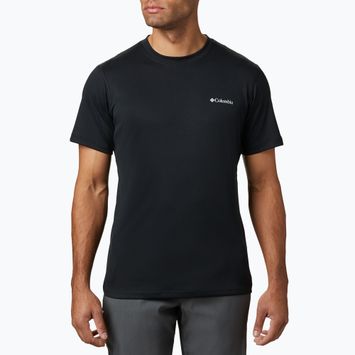 Columbia Zero Rules vyriški trekingo marškinėliai juodi 1533313010