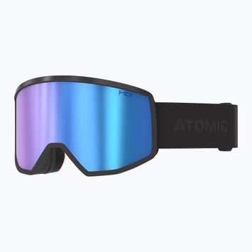 Slidinėjimo akiniai Atomic Four HD all black/blue hd