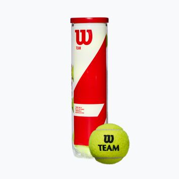 Wilson Team Practice teniso kamuoliukai 4 vnt. geltoni WRT111900