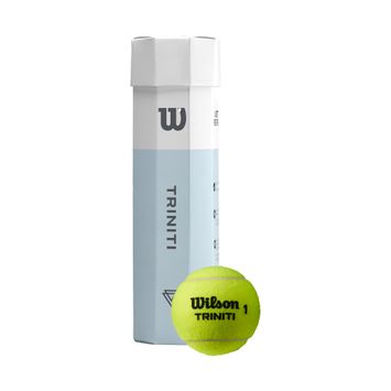 Wilson Triniti TBall teniso kamuoliukai 4 vnt. geltoni WRT115200+