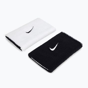 Nike Dri-Fit apyrankės Home And Away 2 vnt., baltos NNNB0-101