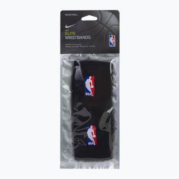 Nike apyrankės NBA 2 vnt. juodos spalvos NKN03-001