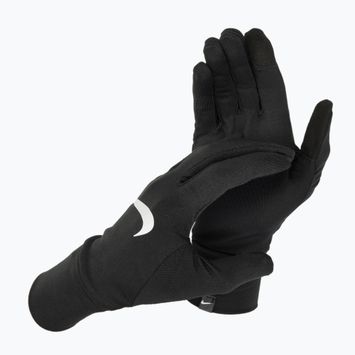 Moteriškos bėgimo pirštinės Nike Accelerate RG black/black/silver