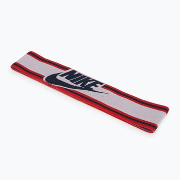 Vyriškas Nike elastinis galvos apdangalas balta ir raudona N1003550-123