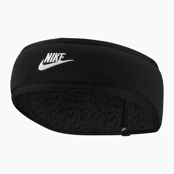Vyriška galvos juosta Nike Club Fleece 2.0 black/black/white