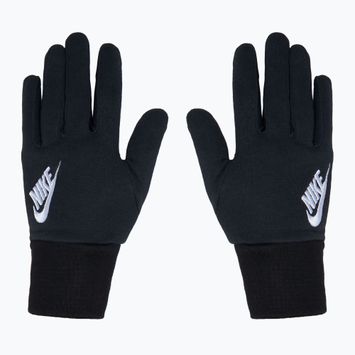 Moteriškos bėgimo pirštinės Nike Club Fleece black/white