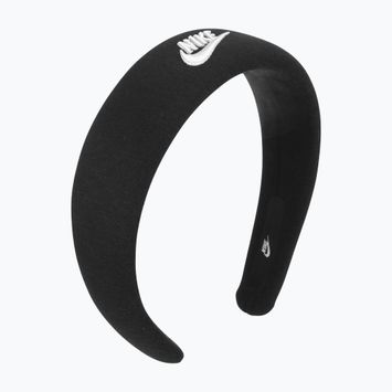 Moteriška galvos juosta Nike Club Fleece black/black/white