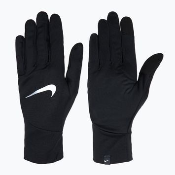Vyriškos bėgimo pirštinės Nike Pacer Lightweight RG black/black/silver