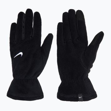 Moteriškos bėgimo pirštinės Nike One Therma-Fit Fleece black/white