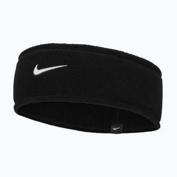 Moteriška galvos juosta Nike One Therma-Fit Fleece black/white