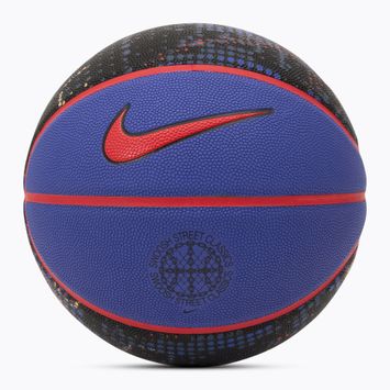 Krepšinio kamuolys Nike 8P PRM Energy Deflated astronomy blue/lt crimcson/black/lt crimson dydis 7