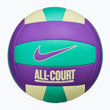 Tinklinio kamuolys Nike All Court Volleyball black raspberry/green frost/lime ice dydis 5