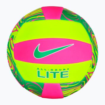 Tinklinio kamuolys Nike All Court Lite Volleyball Hyper Pink/Volt/Green Shock dydis 5