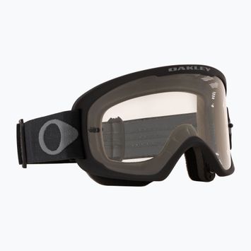 Oakley O Frame 2.0 Pro MTB dviratininkų akiniai juodi metaliniai/skaidrūs
