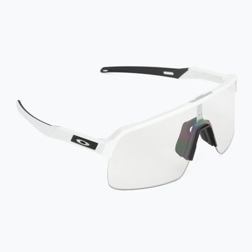 Oakley Sutro Lite matinės baltos/skaidrios iki juodos spalvos fotochrominiai dviratininkų akiniai 0OO9463