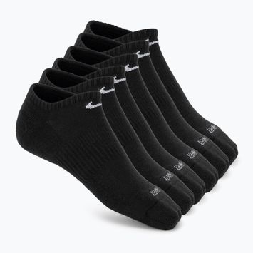 Vyriškos kojinės Nike Everyday Plus Cushioned No Show 6 poros black/white