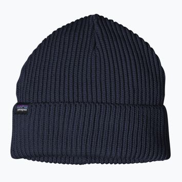 Žieminė kepurė Patagonia Fishermans Rolled Beanie navy blue