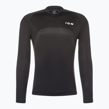 Vyriški dviratininko marškinėliai ION Traze Ls black 47222-5065