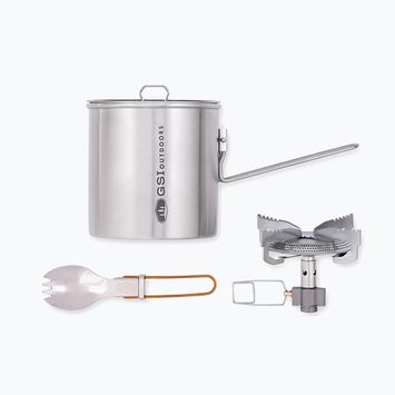Turistinė viryklė GSI Outdoors Glacier Stainless Explorer stainless