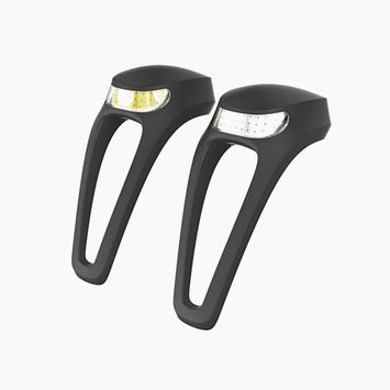 Knog Frog V3 Twinpack juodos spalvos dviračių žibintų rinkinys 13138