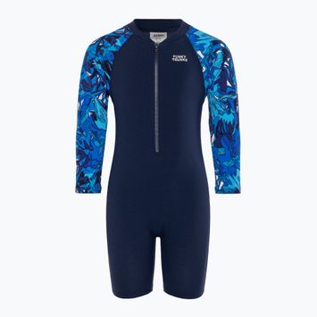 Kombinezonas UPF 50+ vaikiškas Funkita Go Jump Suit true bluey