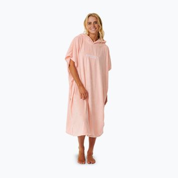 Moteriškas pončas Rip Curl Classic Surf Hooded peach