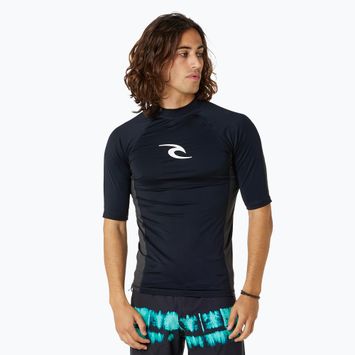 Vyriški plaukimo marškinėliai Rip Curl Waves Upf Perf S/S black
