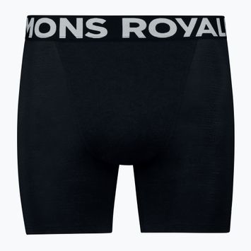 Vyriški termo boksininko šortai Mons Royale Hold 'em Merino black