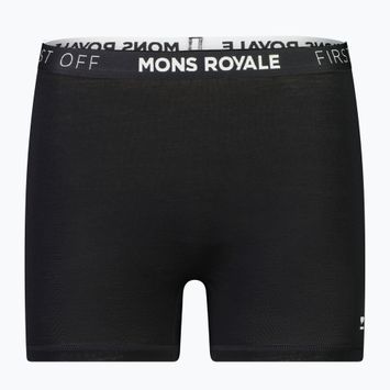 Moteriški termo šortai Mons Royale Hannah Merino Hot black