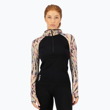 Moteriški termo megztiniai Mons Royale Bella Tech Hood black