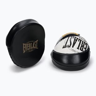 Everlast 1910 Pro Mantis Mitts baltos ir juodos spalvos treniruočių diskai EV4800