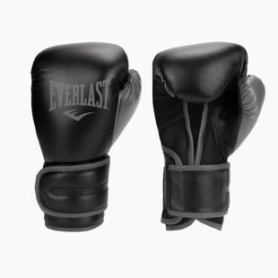 Everlast Powerlock PU vyriškos bokso pirštinės juodos EV2200