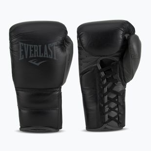 Bokso pirštinės Everlast Powerlock 2 Laced Pro Training black