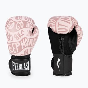 Everlast Spark rožinės/auksinės spalvos moteriškos bokso pirštinės EV2150 PNK/GLD