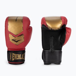Everlast Prospect 2 raudonos/auksinės spalvos vaikiškos bokso pirštinės EV4602 RED/GLD