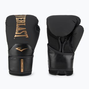 Bokso pirštinės Everlast Pro Style Elite 2 black/gold