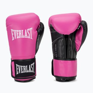 Bokso pirštinės Everlast Powerlock Pro OG H&L Training Glove pink/black